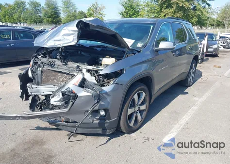 2021 Chevrolet Traverse Awd Lt Leather из США, поврежденный, VIN 1GNEVHKW0MJ150947